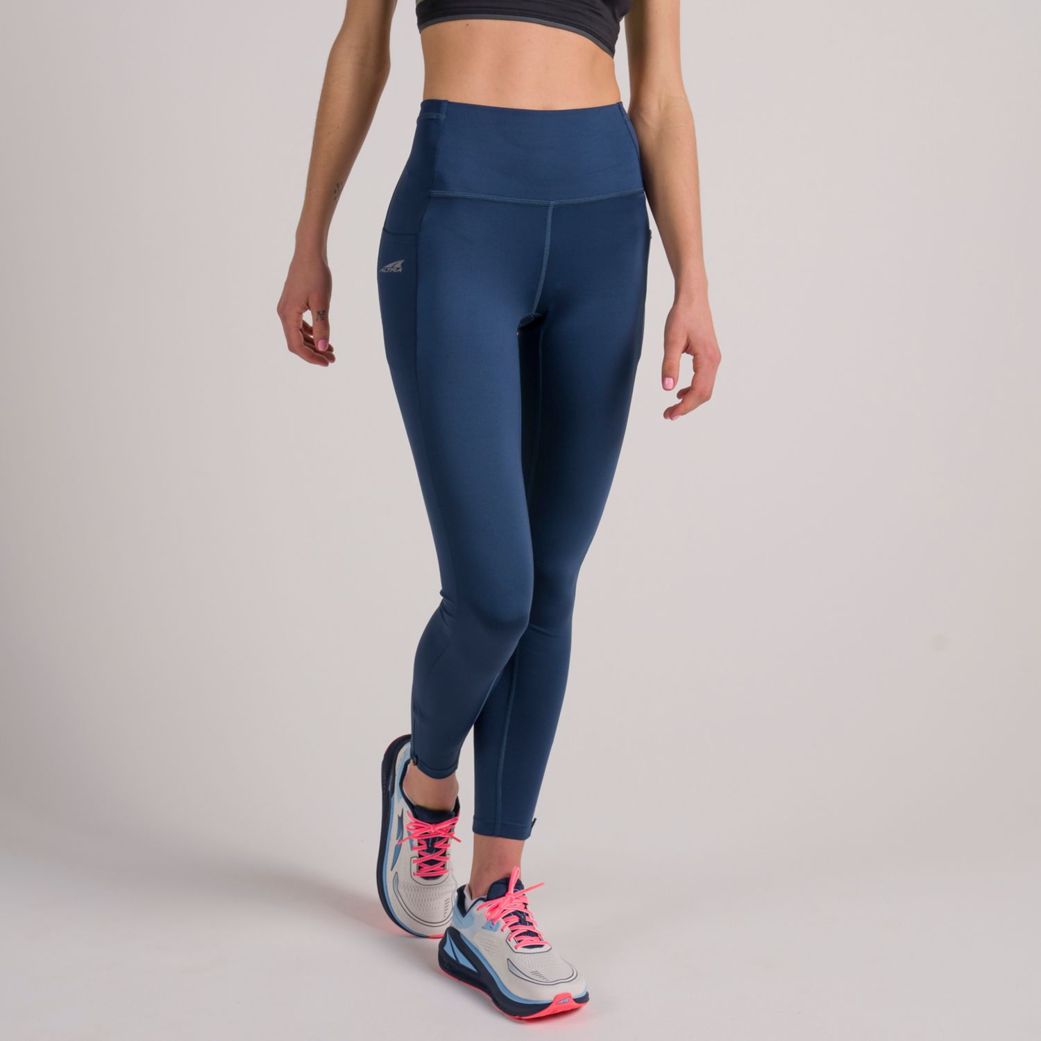 Altra Core Crop Kadın Koşu Taytı Mavi | Türkiye-94152379