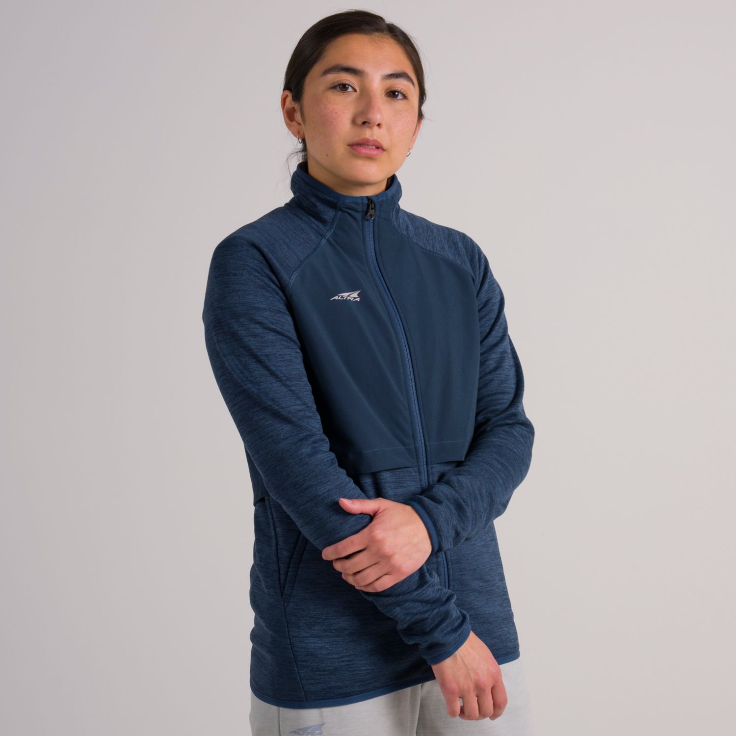 Altra Everyday Hibrit Kadın Koşu Ceketi Mavi | Türkiye-46570899