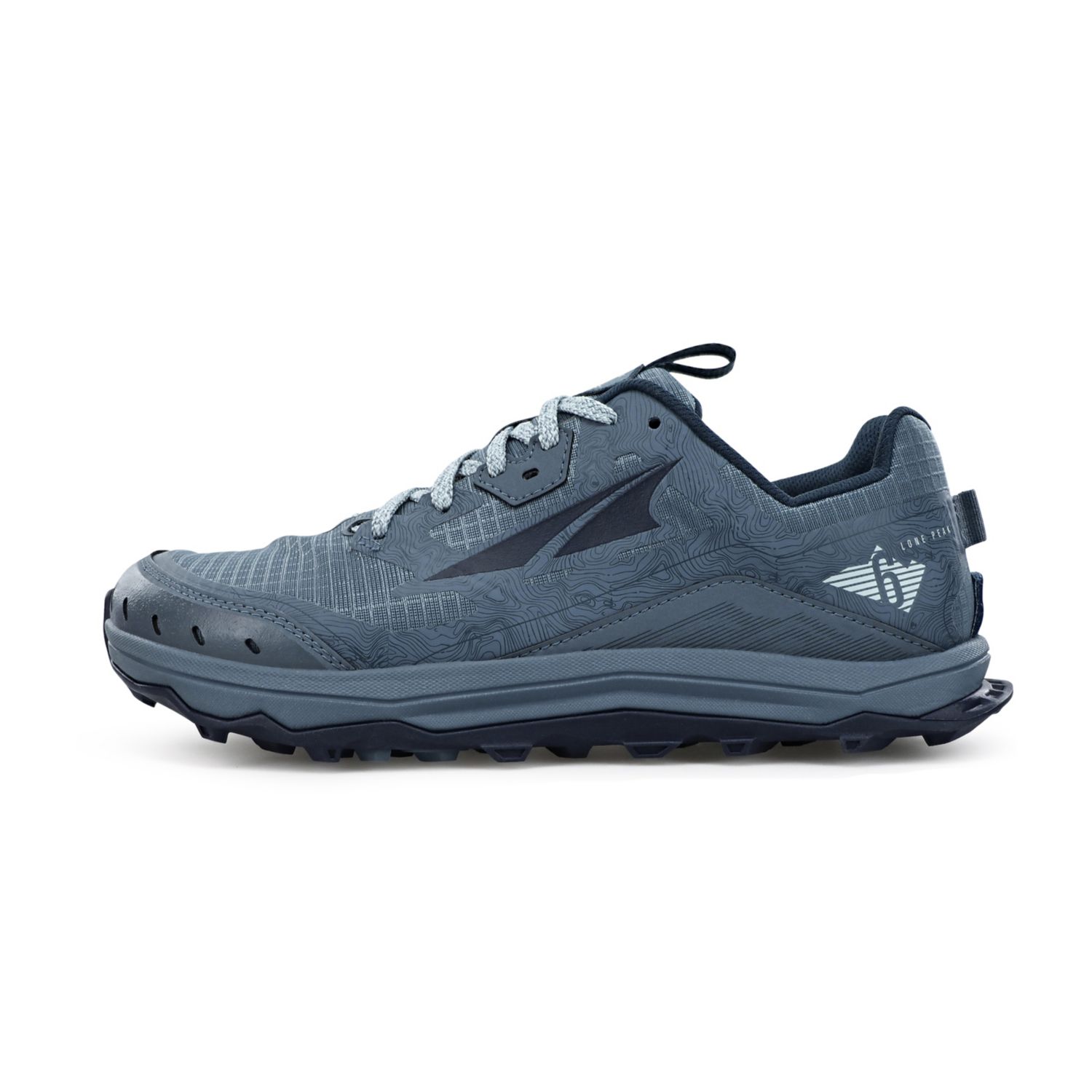Altra Lone Peak 6 Kadın Patika Koşu Ayakkabısı Lacivert Açık Mavi | Türkiye-01234799
