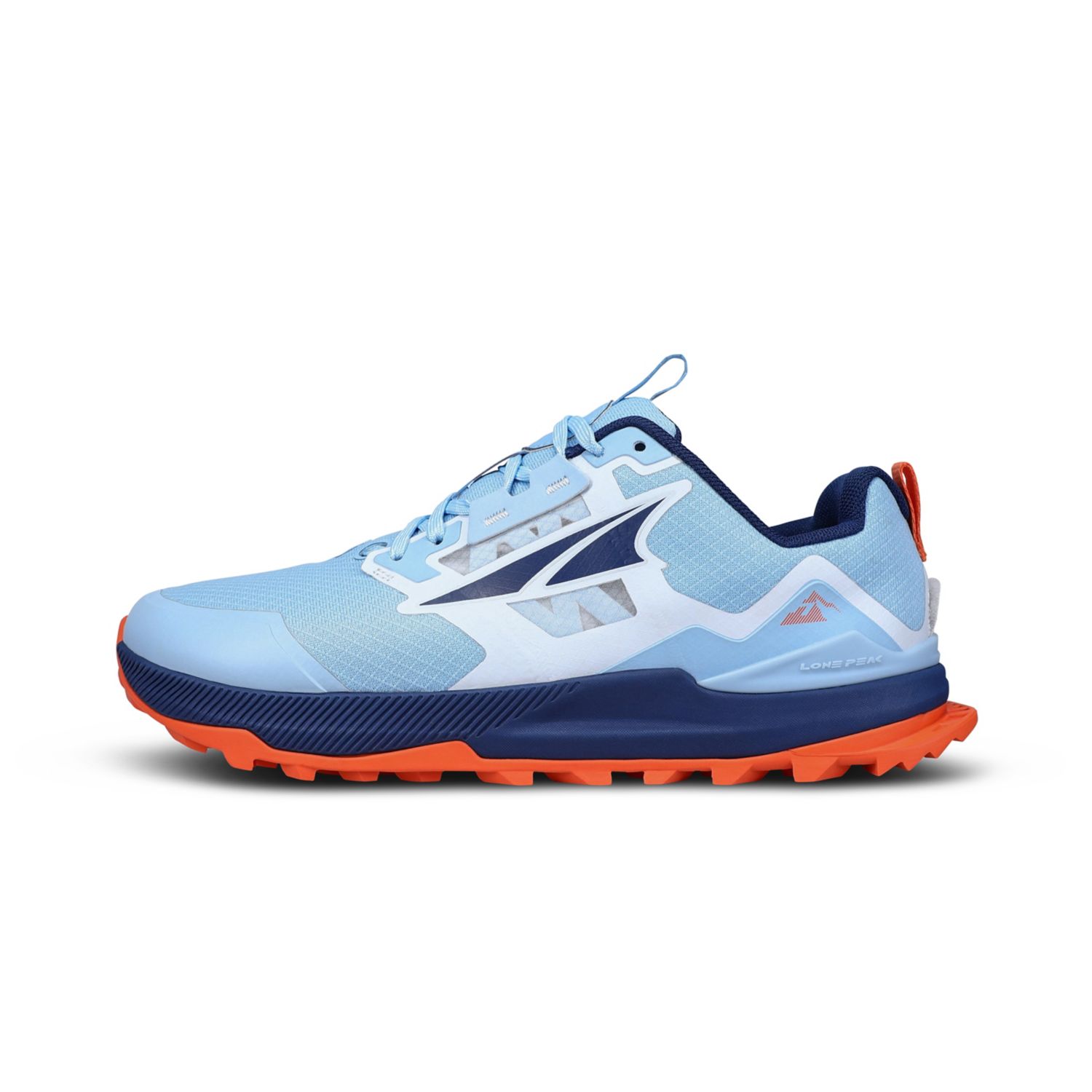 Altra Lone Peak 7 Kadın Patika Koşu Ayakkabısı Mavi Turuncu | Türkiye-16482309