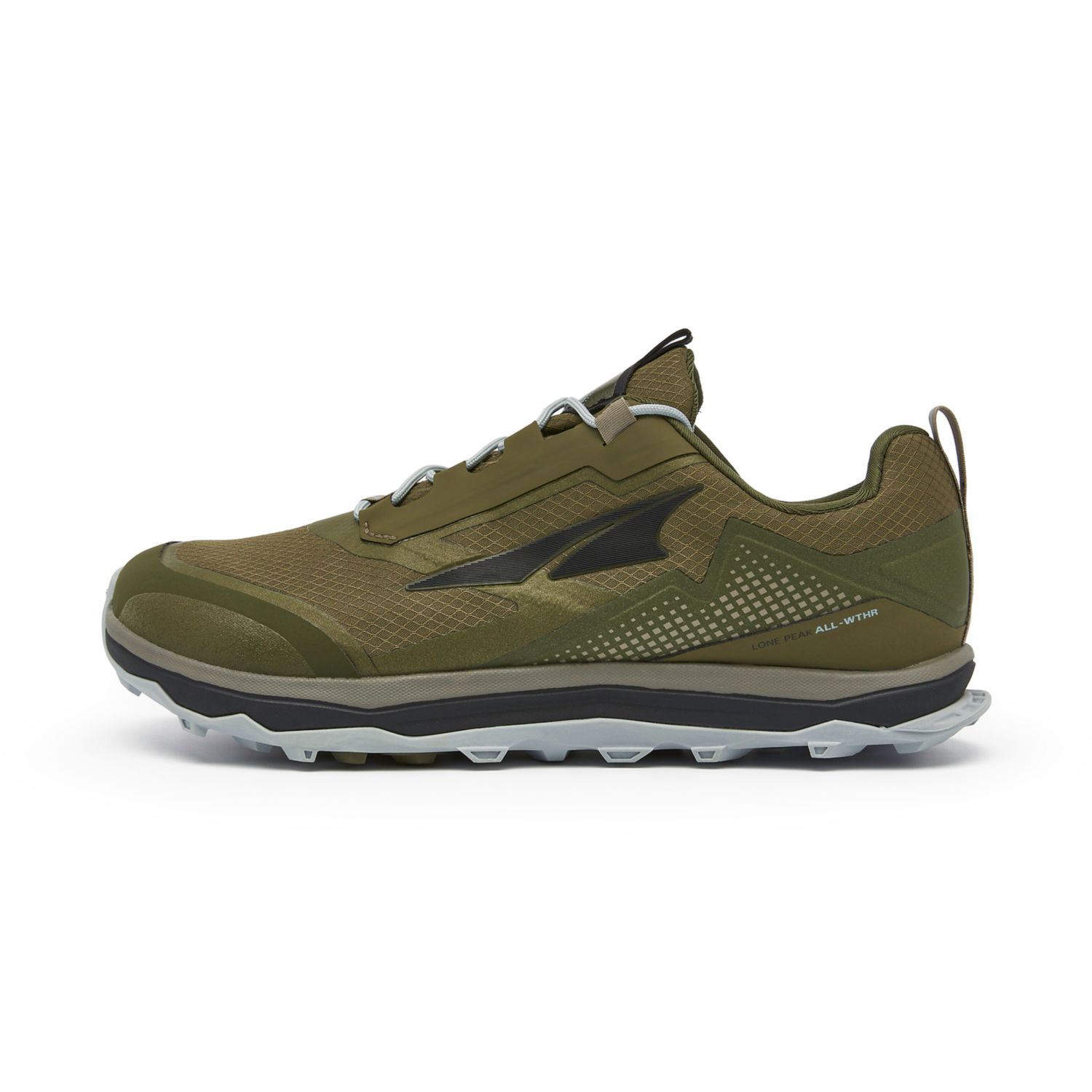 Altra Lone Peak All-wthr Low Erkek Patika Koşu Ayakkabısı Zeytin Yeşili | Türkiye-30897419