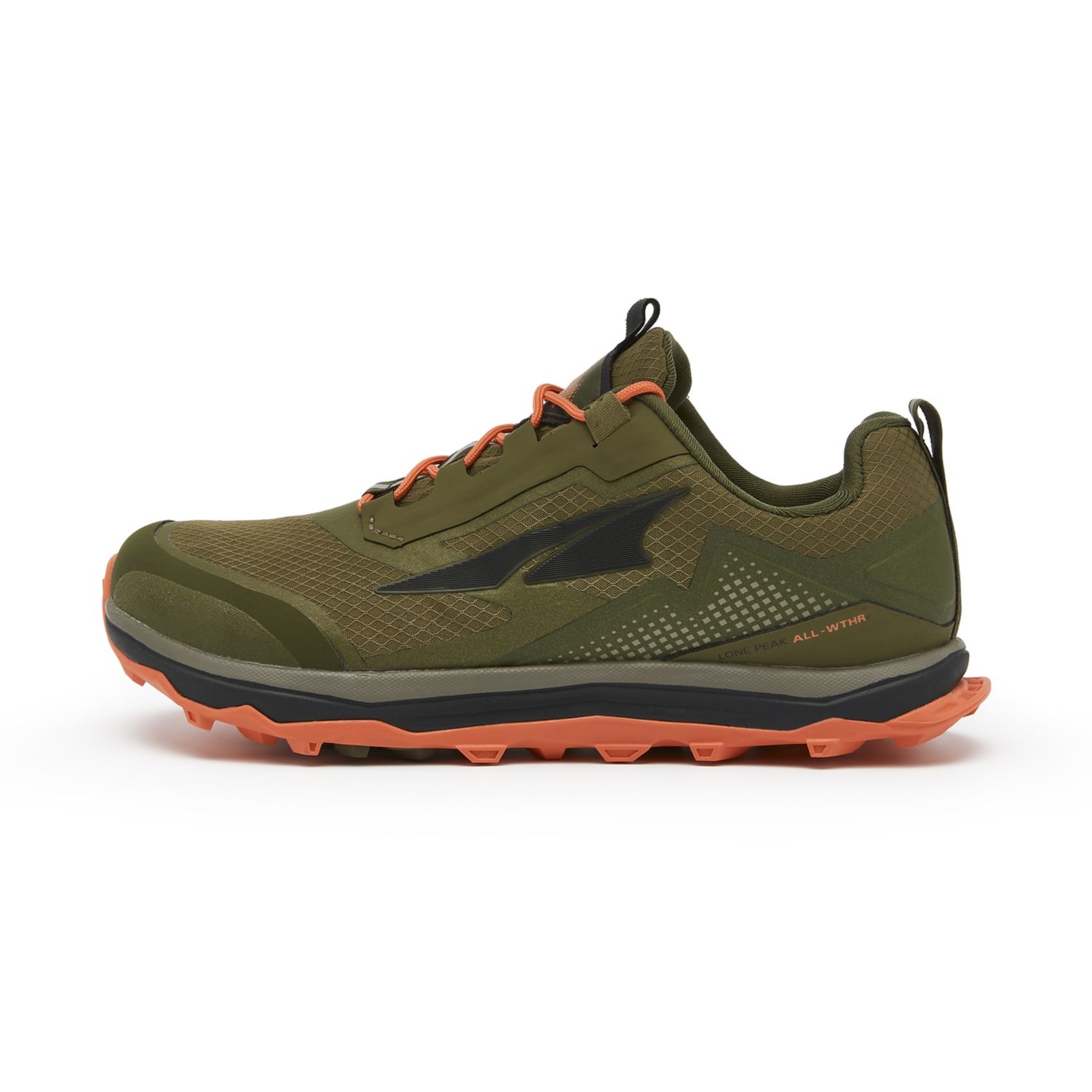 Altra Lone Peak All-wthr Low Kadın Patika Koşu Ayakkabısı Zeytin Yeşili | Türkiye-79803129