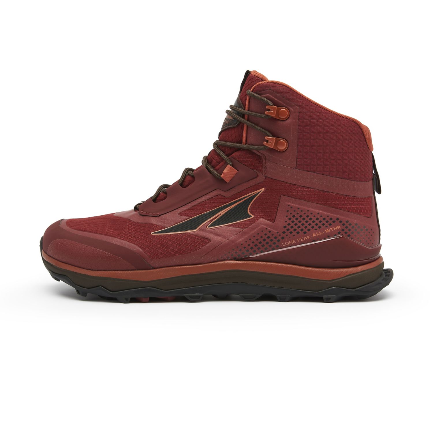 Altra Lone Peak All-wthr Mid Cut Erkek Yürüyüş Botu Bordo | Türkiye-61073929