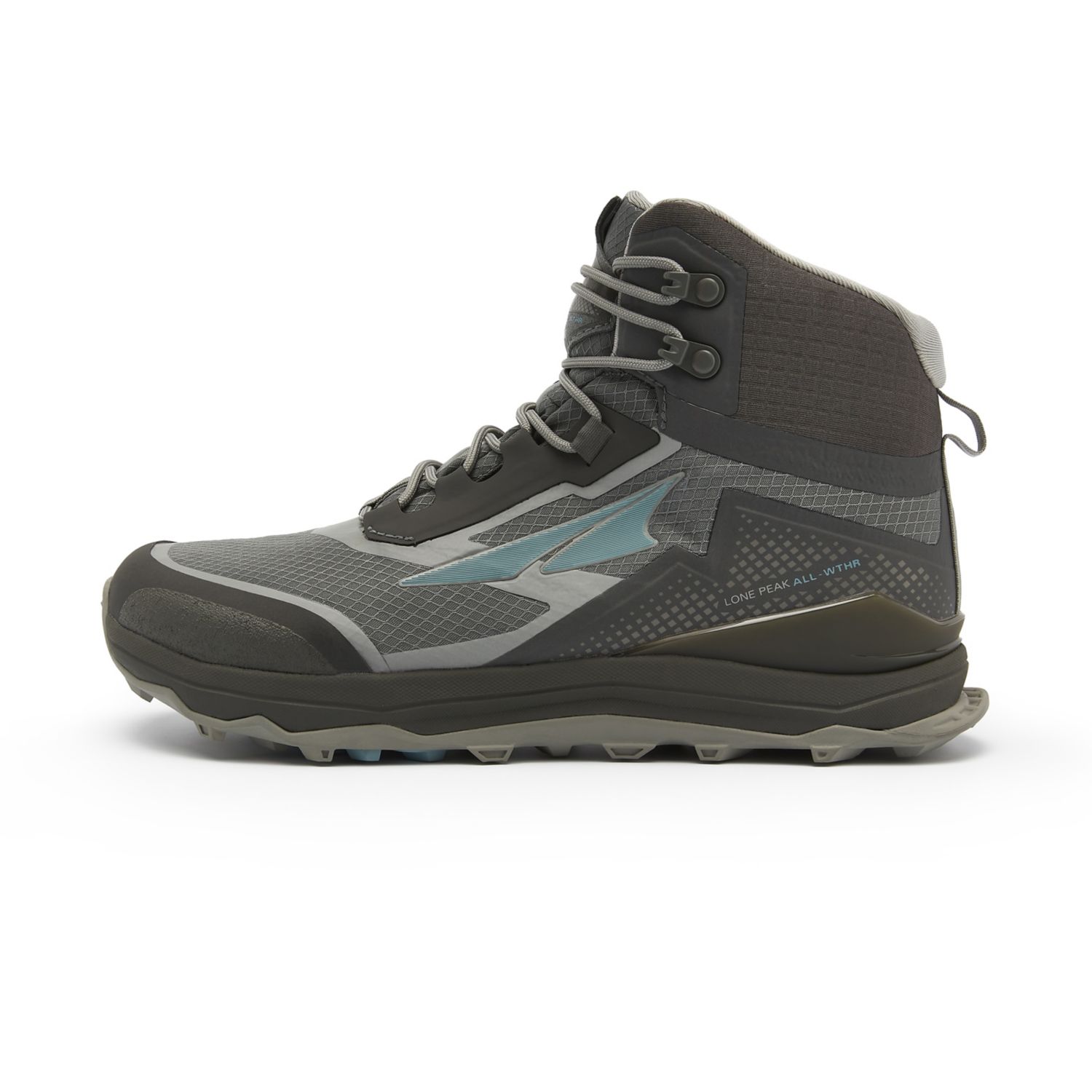 Altra Lone Peak All-wthr Mid Cut Kadın Yürüyüş Botu Gri Yeşil | Türkiye-59682709