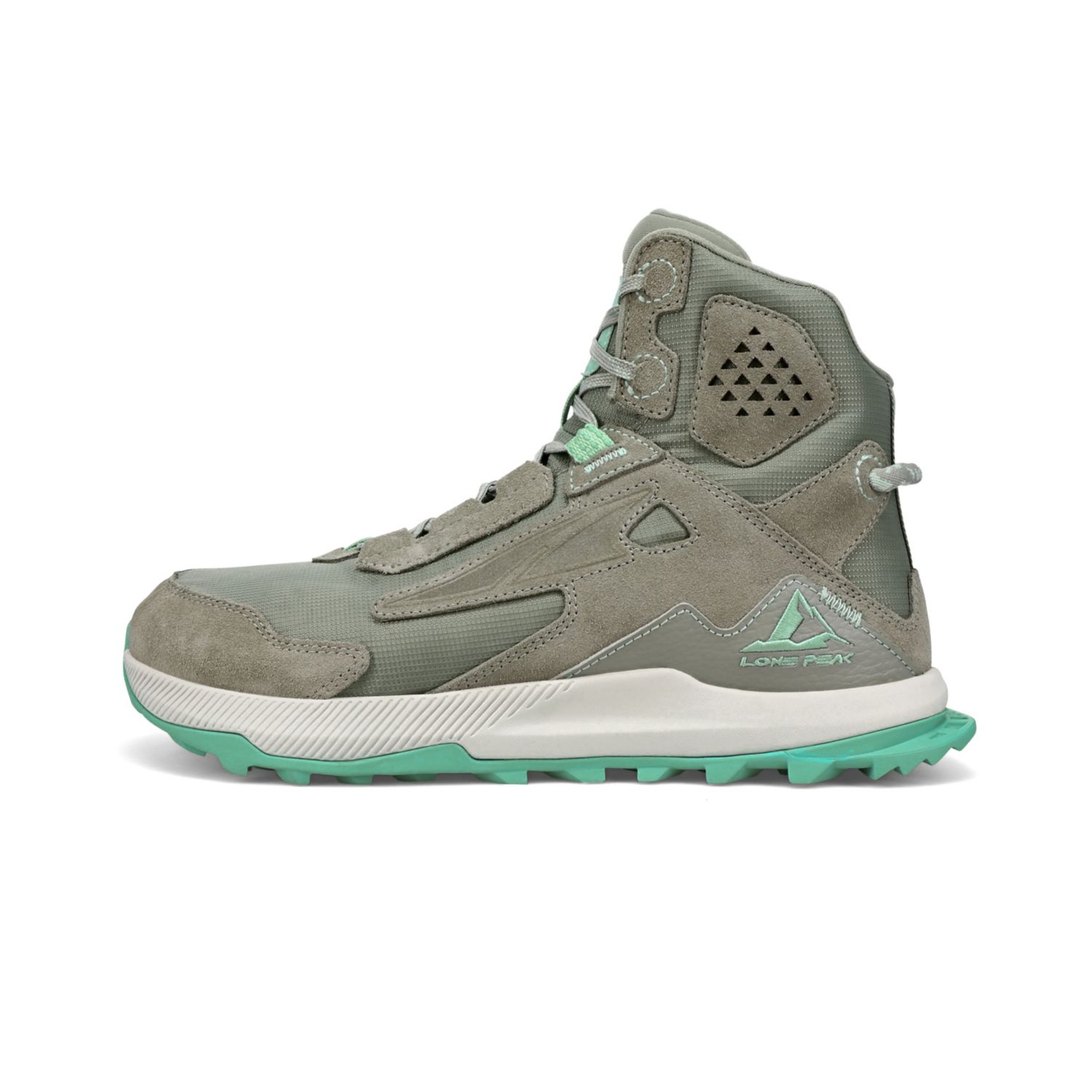 Altra Lone Peak Hiker 2 Kadın Yürüyüş Botu Gri Yeşil | Türkiye-51239809