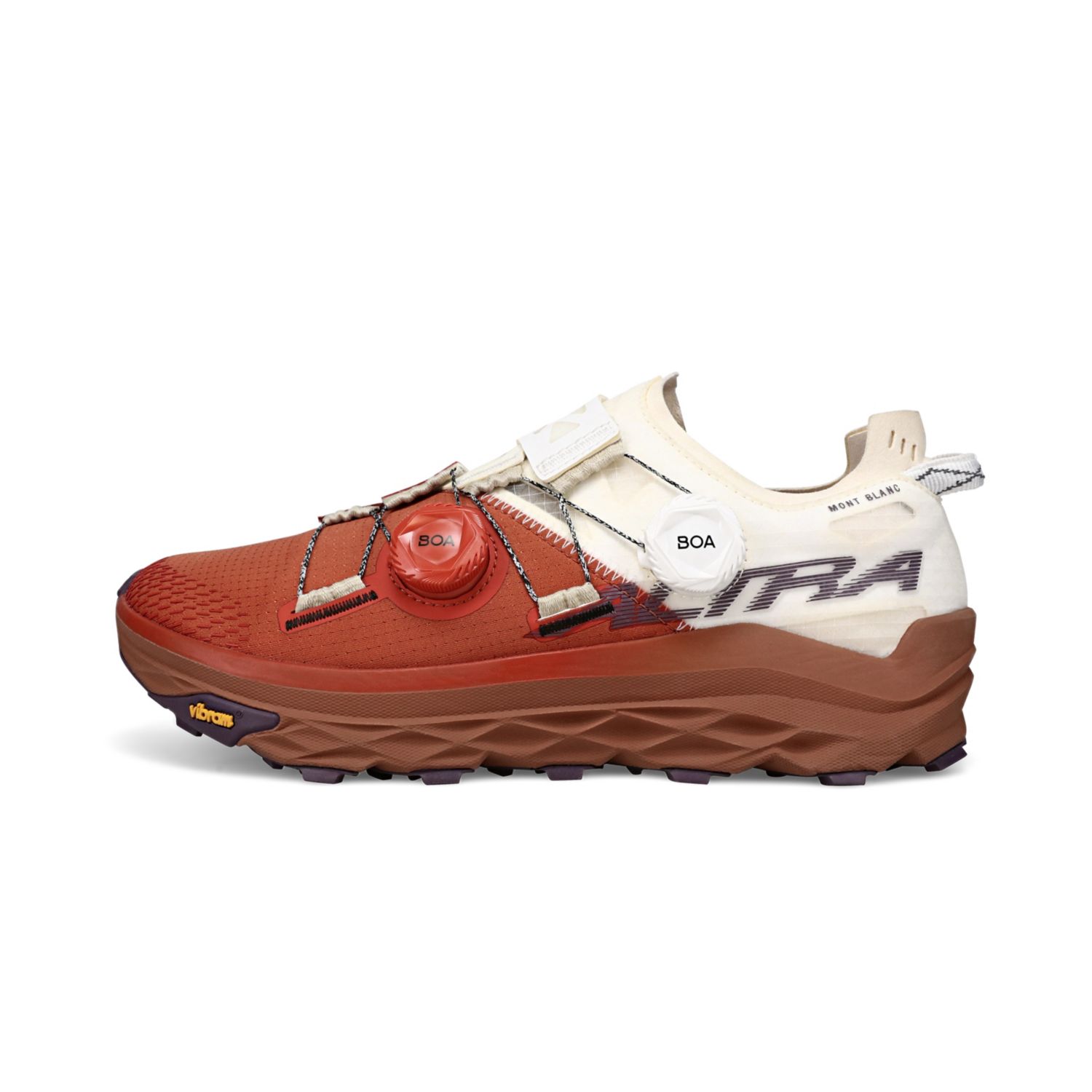 Altra Mont Blanc Boa Kadın Patika Koşu Ayakkabısı Bordo | Türkiye-54273919