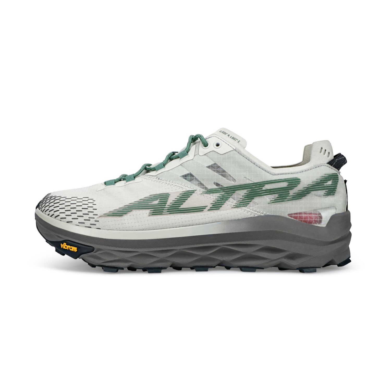 Altra Mont Blanc Erkek Patika Koşu Ayakkabısı Gri Yeşil | Türkiye-47985369